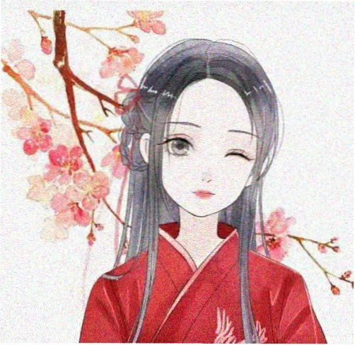 用户头像：银白底色上的紫色小星点